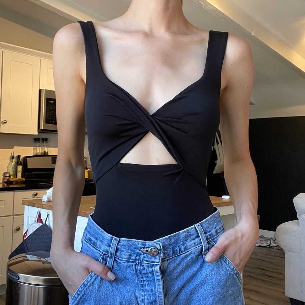 Slinky Cutout Bodysuit